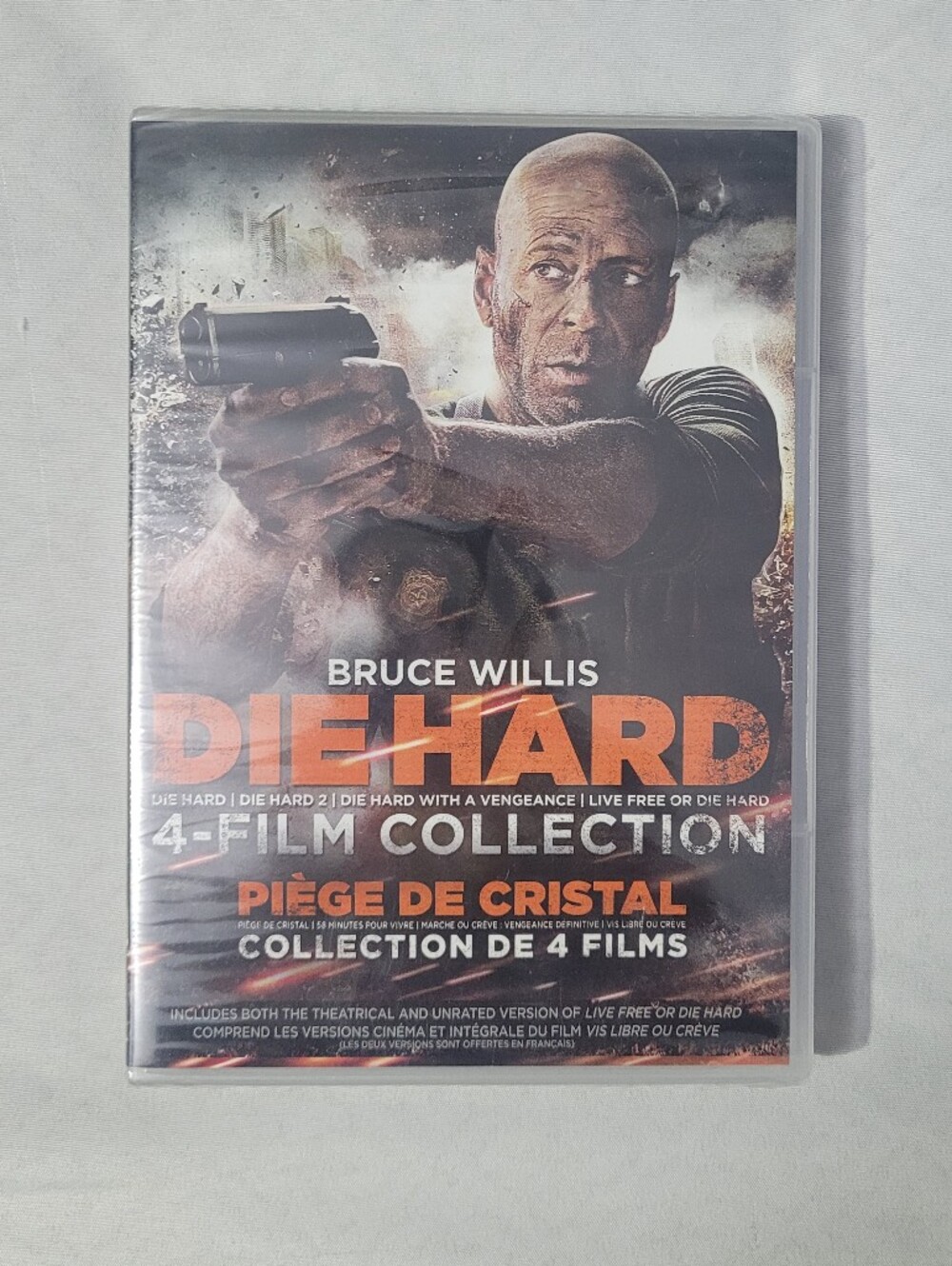 Die Hard Bruce Willis 4-Film DVD Collection